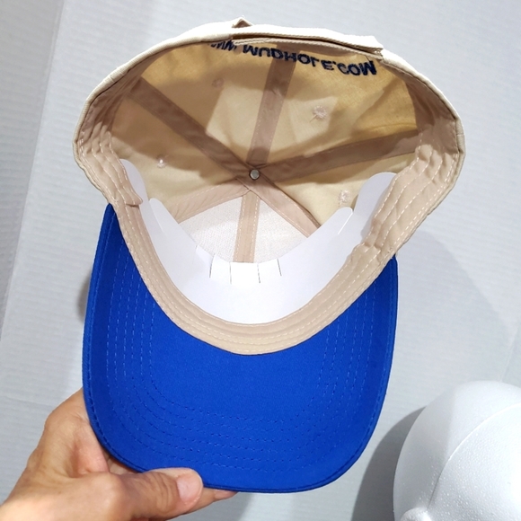 Embroidered Hook and Loop Back Fishing Outdoor Trucker Hat Cap MUD HOLE NEW Cond - Picture 4 of 8